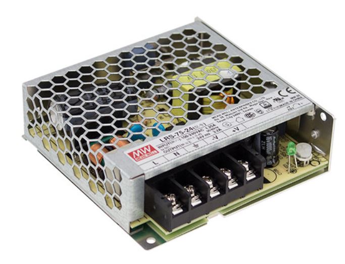 Tpegysg, 12 VDC, 6A, Mean Well LRS-75-12